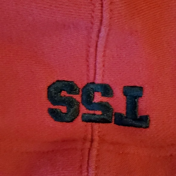 VINTAGE Triple Five Soul T5S Red Hoodie - Medium - Picture 4 of 14